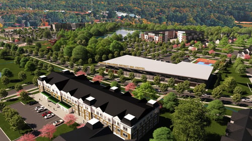 Rowan Innovation Center - Render - Rec Center