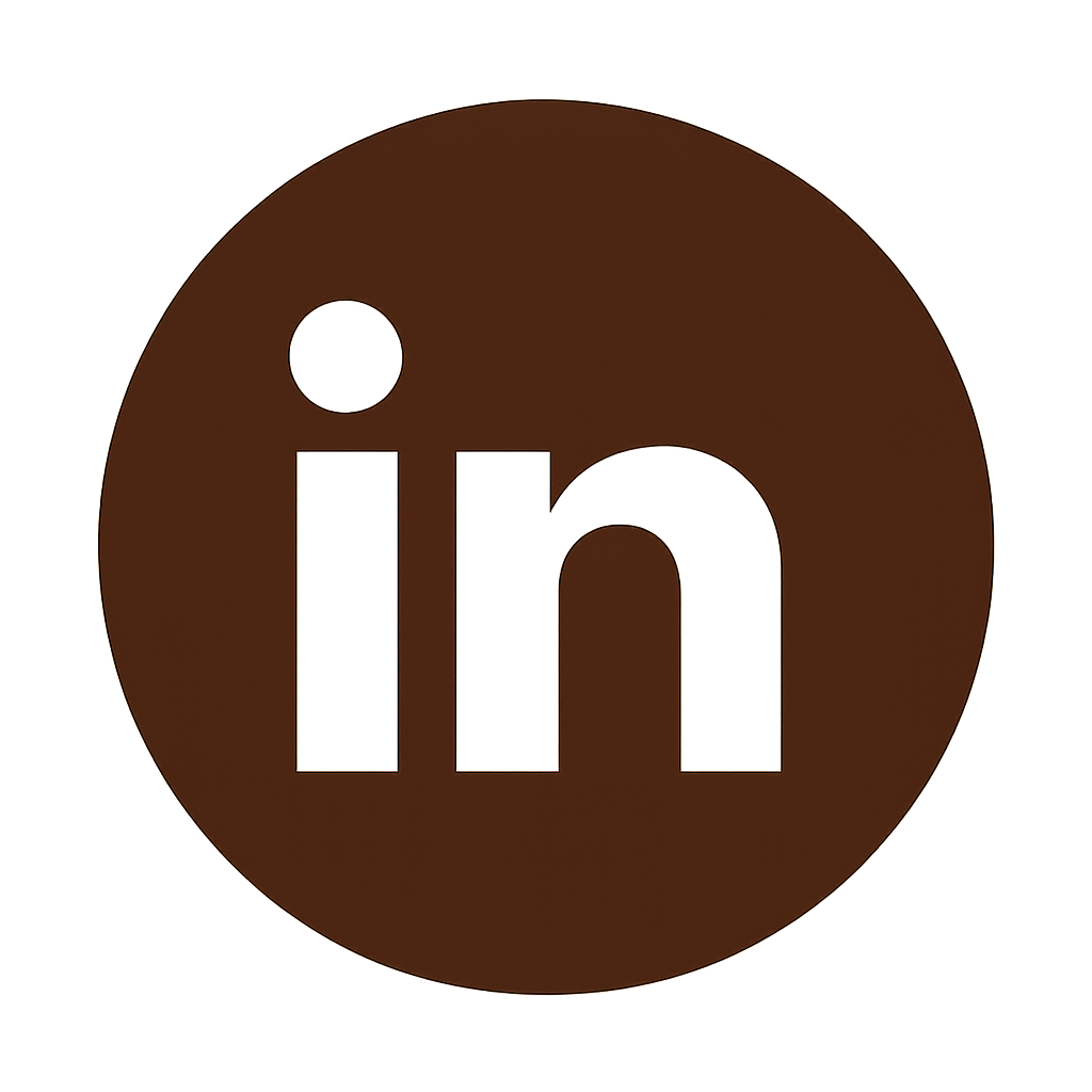 linkedin icon with brown circle filled in color code 57150b and white lettering-Nov-25-2025-07-57-22-0729-PM